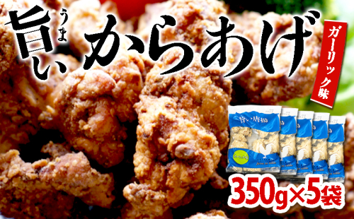 A1-2157/国産 から揚げ ガーリック味 5袋 2051248 - 鹿児島県垂水市