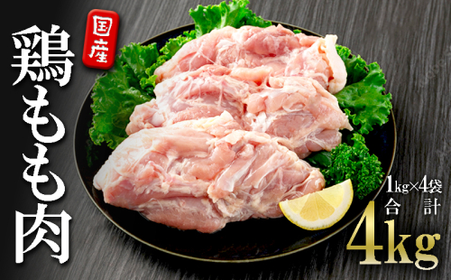 B2-2136/国産 鶏もも肉 4kg
2058771 - 鹿児島県垂水市