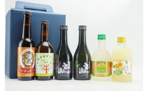 【麻原酒造　おすすめ６本セット】お酒／日本酒／果実リキュール／梅酒／ビール 207821 - 埼玉県毛呂山町