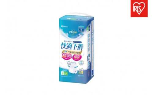 【22枚入り×4パック】大人用おむつリフィール　快適下着　超薄型パンツ　Ｌサイズ　２２枚入 NAD-L22-2 2078428 - 宮城県角田市
