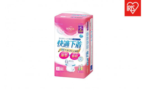 【24枚入り×4パック】大人用おむつ リフィール　快適下着　薄型パンツ　Ｓサイズ　２４枚入 NAD-S24-4 2078434 - 宮城県角田市