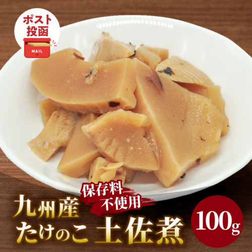 ＼ポスト投函／九州産たけのこ土佐煮100g おかず 筍 野菜 加工品 国産_T037-009 2080632 - 宮崎県都農町