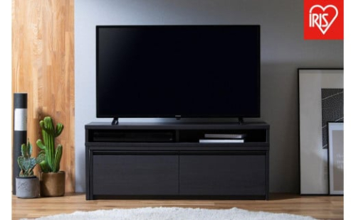 テレビ台 伸縮テレビ台 STS-100U-B ブラック 2091557 - 宮城県角田市