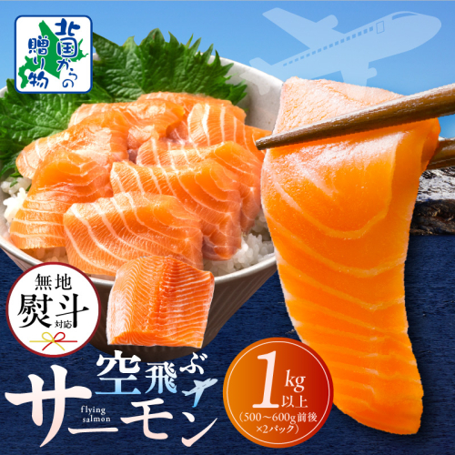 【無地熨斗】アトランティックサーモン 総量 1kg以上【フィレ エコパック 500g以上×2P 訳あり サイズ不揃い 刺身 さーもん 冷凍 北国からの贈り物】 015B409-1 2093521 - 大阪府泉佐野市