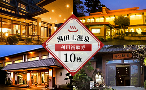 湯田上温泉利用補助券＜10枚＞ 旅行  26782 - 新潟県田上町