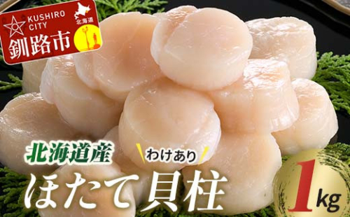  【訳あり】北海道産 ほたて貝柱 250g×4袋 1kg ふるさと納税 帆立 F4F-7971