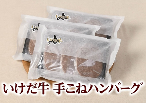 北海道 いけだ牛ハンバーグ12個×100g 計1200g 冷凍 小分け 池田牛 テレビで紹介 ブランド牛 牛肉 お肉 北海道牛 国産 ハンバーグ 牛肉100％ 33969 - 北海道池田町