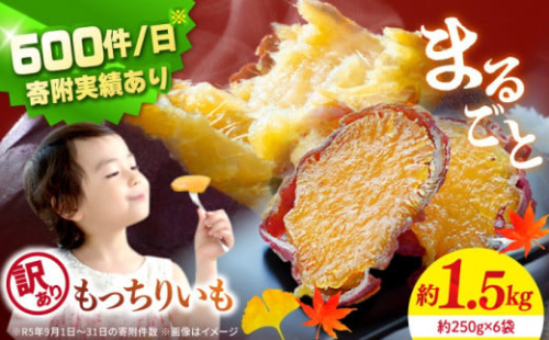 【10月中旬より順次発送】干し芋 【 訳あり 】 皮付きまるごともっちりいも 計1.5kg（約250g×6袋）＜大地のいのち＞ [CDA018] 干し芋 干しいも さつまいも 干し芋 干し芋 スイーツ お菓子 おやつ ほしいも 規格外 不揃い
