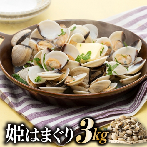 A1433.姫はまぐり（ホワイトクラム）３kg 343093 - 福岡県新宮町