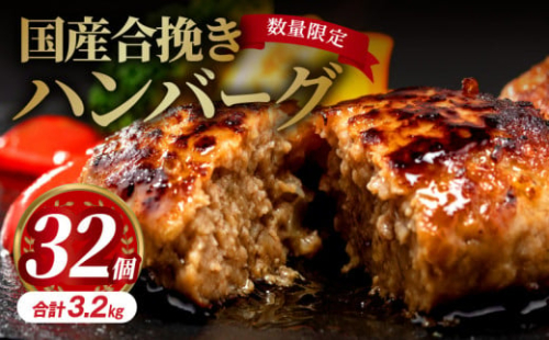 国産合挽きハンバーグ32個 ハンバーグ 人気 惣菜 お惣菜 小分け おすすめ 肉 豚 牛 合挽 豚肉 牛肉 お肉 ミヤチク 32個 100g 簡単 おかず 冷凍 お弁当 ジューシー 合い挽き 合挽肉 加工品 国産 国産合挽 国産合挽肉 宮崎県 宮崎市 宮崎 _M132-018_02