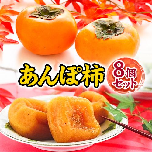 和歌山県産 あんぽ柿 70g×8個セット 紀の川市厳選館 《90日以内に出荷予定(土日祝除く)》 和歌山県 紀の川市 種なし柿 干し柿 ドライフルーツ カキ かき ジューシー フルーツ 和菓子 358516 - 和歌山県紀の川市