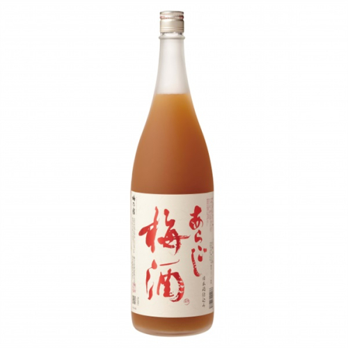 梅乃宿 あらごし梅酒 1800ml ／ お酒 リキュール ギフト 贈り物 プレゼント 人気 メーカー直送 濃厚 デザート 果肉たっぷり ロック ストレート 奈良県 葛城市 368993 - 奈良県葛城市