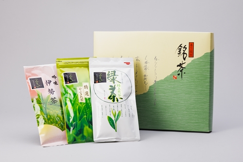 緑茶　詰合せ　３種　５本／田中製茶　ふるさと納税　大紀ブランド　伊勢茶　煎茶　やぶきた茶　お中元　お歳暮　贈り物　日本茶　三重県　大紀町 433275 - 三重県大紀町