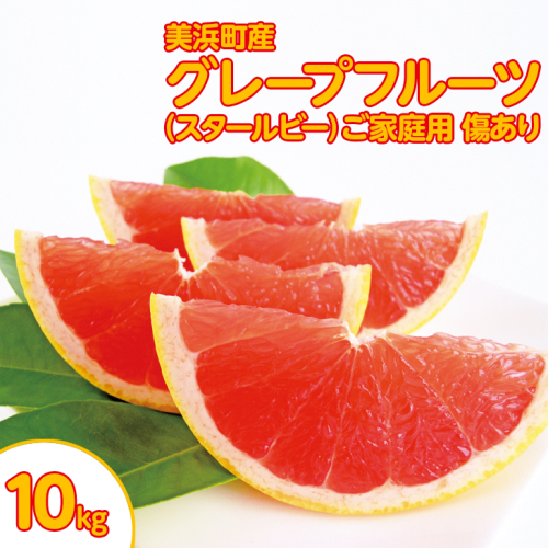 美浜町産グレープフルーツ（スタールビー）　ご家庭用　傷あり　約10kg ※2025年5月上旬〜7月上旬頃に順次発送予定 ※着日指定不可 471060 - 愛知県美浜町