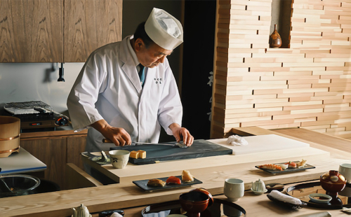 別館すし処「神の前」　料理長おまかせ寿司コースお食事券(2名様1組) 473786 - 兵庫県淡路市
