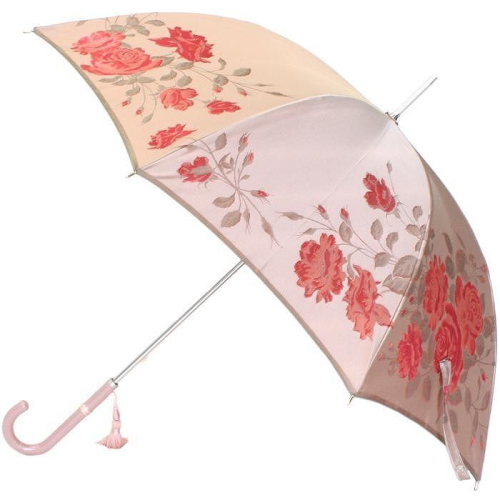 槙田商店【晴雨兼用】長傘 ”絵おり” 薔薇 FAA5072 522633 - 山梨県富士河口湖町