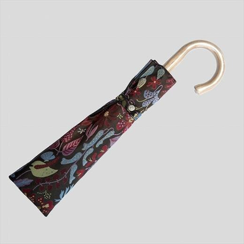 槙田商店 折りたたみ傘スティグリンドベリ【HERBARIUM】レッド(ハーバリウム) 晴雨兼用 FAA5049 523903 - 山梨県富士河口湖町