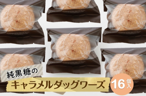 純黒糖のキャラメルダックワーズ(16個入り)【バッハとピカソ】 546750 - 鹿児島県喜界町