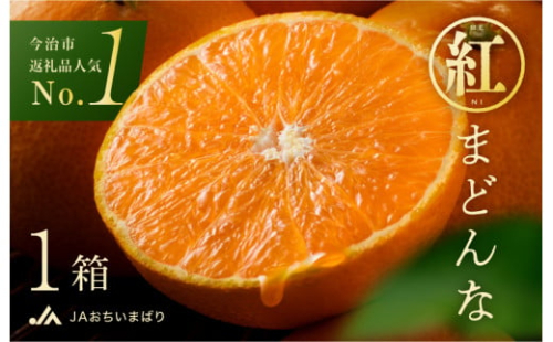 【先行予約】【数量限定】紅まどんな 化粧箱 3L～L 10～15玉【KC00620】11月中旬～12月中旬に順次発送予定 まどんな 愛媛 紅まどんな マドンナ まどんな みかん 愛媛県 果物 フルーツ みかん 3kg 年内発送 甘い 高級 柑橘類 紅マドンナ