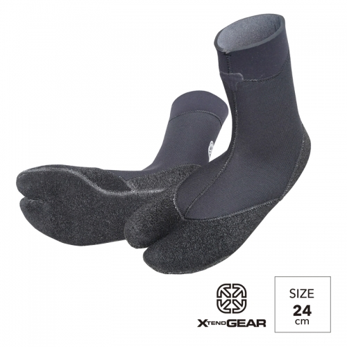 サーフィン用ブーツ XtendGear ４mm DRYTHERMO ERGOLIGHT-SOCKS サーフソックス 防寒仕様 24ｃｍ 559626 - 神奈川県海老名市