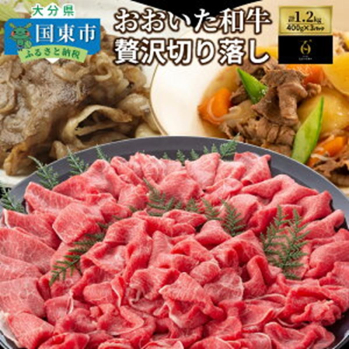 おおいた和牛/贅沢切り落し1.2kg_1179R 56203 - 大分県国東市