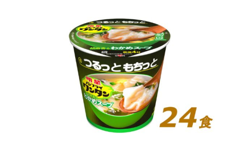 インスタント 明星 ノンフライ ワンタン わかめ スープ 24個 セット 即席 ワンタンスープ わかめスープ 詰め合わせ インスタント食品 食品 保存食 防災 防災グッズ 567708 - 埼玉県嵐山町