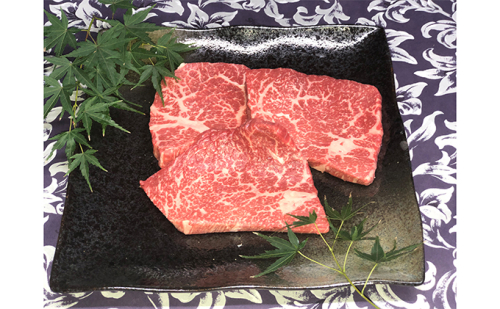福井県のブランド牛 若狭牛 モモステーキ用 200g×3枚 お肉 牛肉 58244 - 福井県おおい町