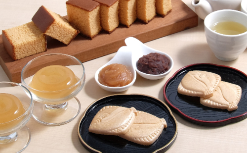 おおい町産 完熟梅を使った 若狭おおいの銘菓詰合せ もなか かすてら 梅ぜりー お菓子 和菓子 最中 ゼリー ジュレ  59568 - 福井県おおい町