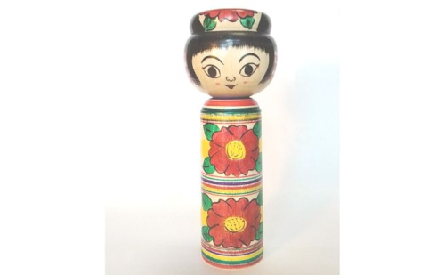 伝統こけし 人形 インテリア 和風 置き物 工芸品 木製 和室 伝承技術 木地技術 部屋 玄関 飾り 629705 - 埼玉県鳩山町