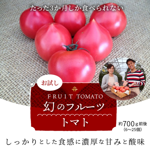 【2026年度予約分】【予約受付】 たった3ヶ月しか食べられない 幻 フルーツ トマト ファーストトマト 容量 約700g 特に美味しい 3月 〜 5月 限定発送 長田農園 完全木熟栽培 果皮 薄い もっちり食感 甘い リコピン 野菜 碧南市 送料無料 H004-120 69763 - 愛知県碧南市