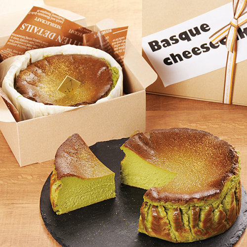 嬉野抹茶バスクチーズケーキ:A080-002 70401 - 佐賀県佐賀市