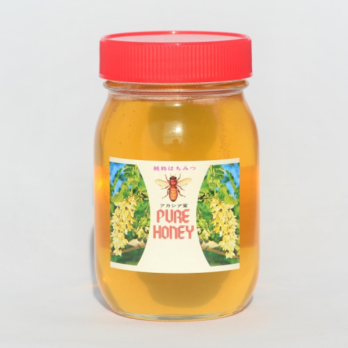 国産アカシアはちみつ 600g【純粋蜂蜜】 7894 - 青森県三戸町