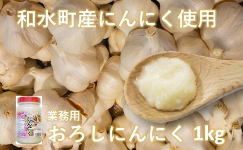 九州産おろしにんにく 1kg | 熊本県 熊本 くまもと 和水町 なごみまち なごみ にんにく ニンニク 大蒜 冷蔵 おろし 九州産 847655 - 熊本県和水町