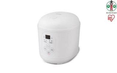 炊飯器 1.5合 ジャー炊飯器 RC-MF15-W ホワイト 1人暮らし コンパクト炊飯器 コンパクト 軽量 炊飯 ヘルシー 一人暮らし 糖質制限 お手入れラクラク 1.5合 アイリスオーヤマ 家電 電化製品 883826 - 宮城県角田市