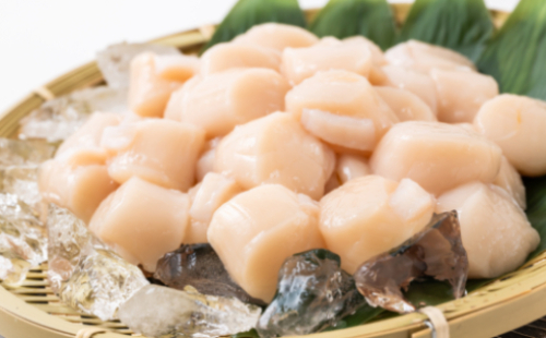 39-24 大粒！冷凍帆立貝柱500ｇ×4(計2kg) 936880 - 北海道紋別市