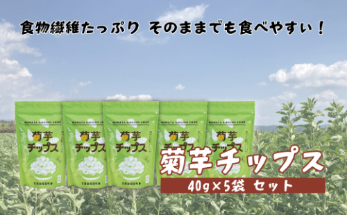 菊芋チップス　5袋入り 93703 - 北海道沼田町