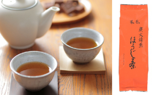 炭火焙煎 ほうじ茶 鳳凰 100g×6袋 人気 厳選 ギフト 贈り物 銘茶 袋井市 飲料類 お茶  95771 - 静岡県袋井市