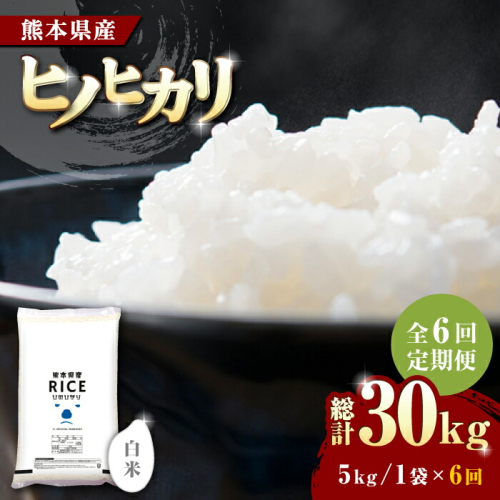 《 新米先行予約 》【全6回定期便】2025年10月より順次発送   ヒノヒカリ 白米 5kg【有限会社  農産ベストパートナー】 [ZBP004] 960749 - 熊本県山鹿市