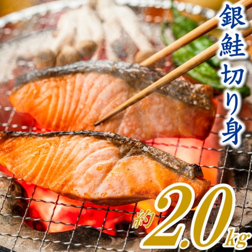 A1430.バラ凍結で便利！銀鮭切身（約2.0kg） 973760 - 福岡県新宮町