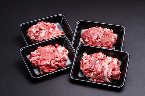 （冷凍） 【受付時期・発送時期限定】 定期便 家庭用 松阪牛 小間切れ 200g×4P 月1回 合計6回発送 b-94 ／ 瀬古食品 ふるさと納税 牛肉 松阪肉 名産 ブランド 霜ふり本舗 三重県 大紀町 995859 - 三重県大紀町